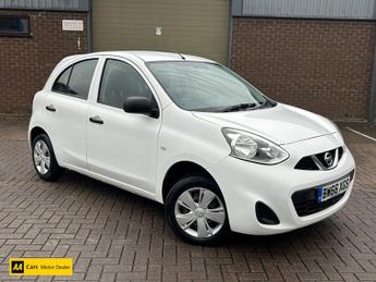 Nissan Micra 1.2 Visia Hatchback 5dr Petrol Manual Euro 5 (80 ps)