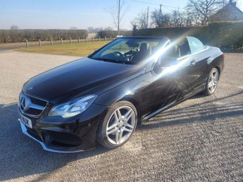 Mercedes E Class 2.1 E220 CDI AMG Sport Cabriolet 2dr Diesel G-Tronic+ Euro 5 (s/