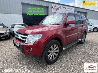 Mitsubishi Shogun 3.2 DI-DC Elegance SUV 5dr Diesel Auto 4WD Euro 5 LWB (197 ps)