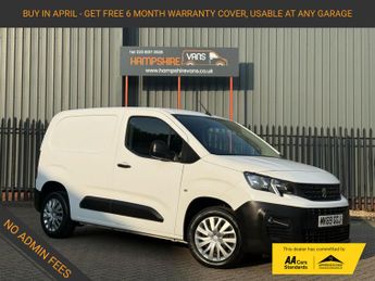 Peugeot Partner 1.5 BlueHDi 1000 Professional Standard Panel Van 5dr Diesel Manu