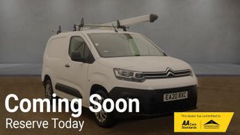 Citroen Berlingo 1.5 BlueHDi 1000 Enterprise M Panel Van 5dr Diesel Manual SWB Eu