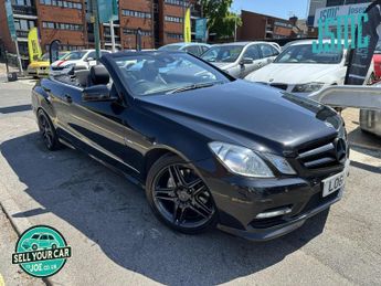 Mercedes E Class 3.0 E350 CDI V6 BlueEfficiency Sport Cabriolet 2dr Diesel G-Tron