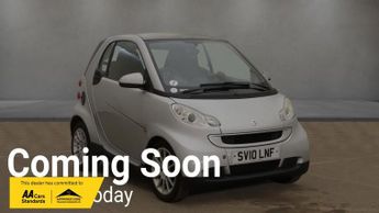 Smart ForTwo 1.0 MHD Passion Coupe 2dr Petrol SoftTouch Euro 5 (s/s) (71 bhp)
