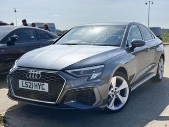Audi A3 1.5 TFSI 35 S line Saloon 4dr Petrol Manual Euro 6 (s/s) (150 ps