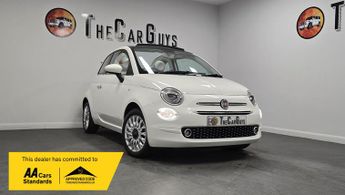 Fiat 500 1.2 Lounge Convertible 2dr Petrol Manual Euro 6 (s/s) (69 bhp)