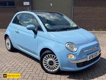 Fiat 500 1.2 Lounge Hatchback 3dr Petrol Manual Euro 5 (s/s) (69 bhp)