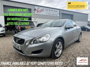 Volvo S60 2.0 D3 SE Lux Saloon 4dr Diesel Geartronic Euro 5 (s/s) (163 ps)