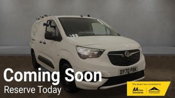 Vauxhall Combo 1.5 Turbo D 2300 Sportive Panel Van 4dr Diesel Manual L2 H1 Euro