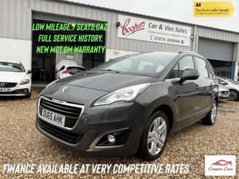 Peugeot 5008 1.6 BlueHDi Active MPV 5dr Diesel Manual Euro 6 (s/s) (120 ps)