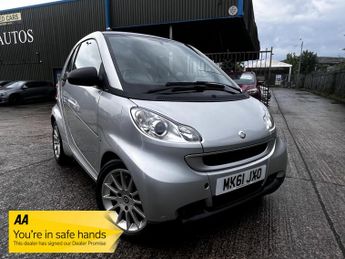 Smart ForTwo 1.0 MHD Passion Coupe 2dr Petrol SoftTouch Euro 5 (s/s) (71 bhp)