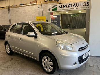 Nissan Micra 1.2 12V Acenta Hatchback 5dr Petrol Manual Euro 5 (80 ps)