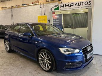 Audi A3 1.6 TDI S line Sportback 5dr Diesel S Tronic Euro 6 (s/s) (Nav) 