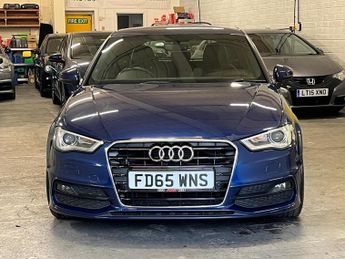 Audi A3 1.6 TDI S line Sportback 5dr Diesel S Tronic Euro 6 (s/s) (Nav) 