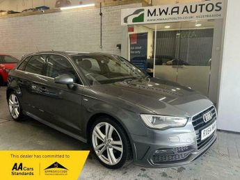 Audi A3 1.6 TDI S line Sportback 5dr Diesel Manual Euro 6 (s/s) (110 ps)
