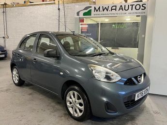 Nissan Micra 1.2 Vibe Hatchback 5dr Petrol Manual Euro 6 (80 ps)