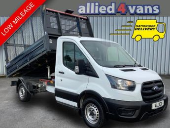 Ford Transit 350 2.0 130 Bhp Single Cab Cage Tipper ** Low Mileage ** 