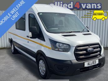 Ford Transit 350 2.0 130bhp L3h2 Lwb Welfare Unit Ecoblue ** Wc **