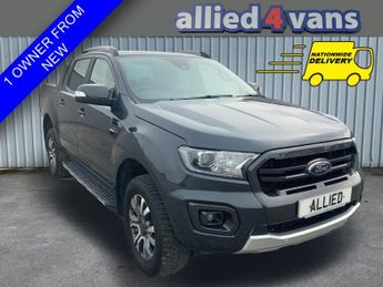 Ford Ranger 2.0 Eco Blue Wildtrack Auto Double Cab Pick Up 4wd **roll N Lock