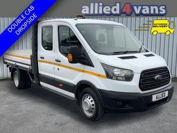 Ford Transit 350 2.0 130bhp Doublecab Dropside ** Reverse Camera **