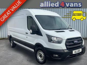 Ford Transit 350  2.0 130 Bhp L3h2 Lwb Leader Ecoblue ** Front And Rear Senso