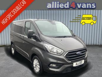 Ford Transit 320 2.0 130 Bhp Limited L1h1 Swb Double Cab Van  ** 6 Seats  ** 