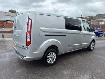 Ford Transit Custom 320 2.0 EcoBlue 170ps LWB D/Cab Limited Auto