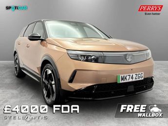 Vauxhall Grandland 157kW Ultimate 73kWh 5dr Auto [Panoramic Roof]