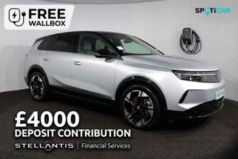 Vauxhall Grandland 157kW Ultimate 73kWh 5dr Auto [Panoramic Roof]