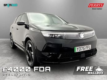 Vauxhall Grandland 157kW Ultimate 73kWh 5dr Auto [Fixed Roof]