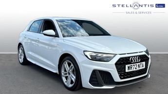 Audi A1 1.0 TFSI 25 S line Sportback 5dr Petrol Manual Euro 6 (s/s) (95 