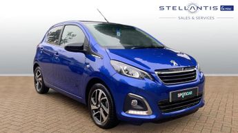 Peugeot 108 1.0 Allure Hatchback 5dr Petrol Manual Euro 6 (s/s) (72 ps)