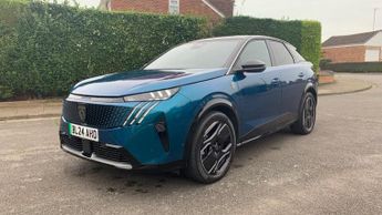 Peugeot 3008 73kWh GT SUV 5dr Electric Auto (210 ps)