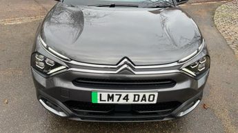 Citroen C4 50kWh e-series Hatchback 5dr Electric Auto (7.4kW Charger) (136 