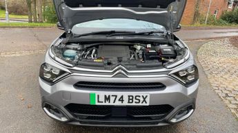 Citroen C4 50kWh e-series Hatchback 5dr Electric Auto (7.4kW Charger) (136 