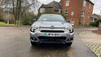 Citroen C4 50kWh e-series Hatchback 5dr Electric Auto (7.4kW Charger) (136 