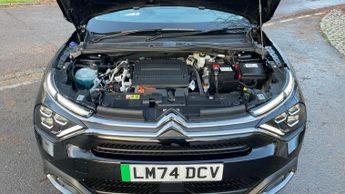 Citroen C4 50kWh e-series Hatchback 5dr Electric Auto (7.4kW Charger) (136 