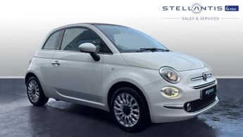 Fiat 500 1.2 ECO Lounge Convertible 2dr Petrol Manual Euro 6 (s/s) (69 bh