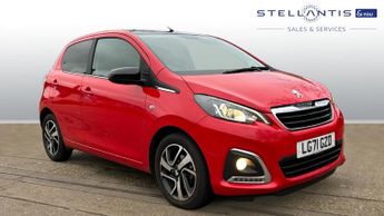 Peugeot 108 1.0 Allure Hatchback 5dr Petrol Manual Euro 6 (s/s) (72 ps)