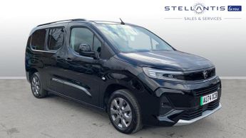 Vauxhall Combo 52kWh Ultimate XL MPV 5dr Electric Auto (7.4kW Charger) (136 ps)