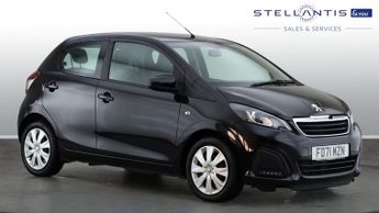 Peugeot 108 1.0 Active Hatchback 5dr Petrol Manual Euro 6 (s/s) (72 ps)