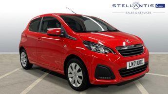 Peugeot 108 1.0 Active Hatchback 5dr Petrol Manual Euro 6 (s/s) (72 ps)