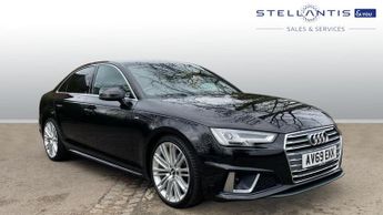 Audi A4 2.0 TFSI 40 S line Saloon 4dr Petrol S Tronic Euro 6 (s/s) (190 