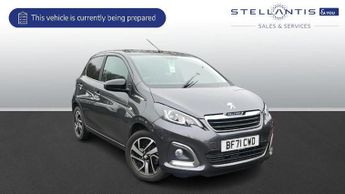 Peugeot 108 1.0 Allure Hatchback 5dr Petrol Manual Euro 6 (s/s) (72 ps)