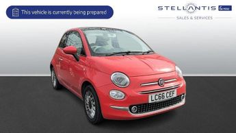 Fiat 500 1.2 Lounge Hatchback 3dr Petrol Manual Euro 6 (s/s) (69 bhp)