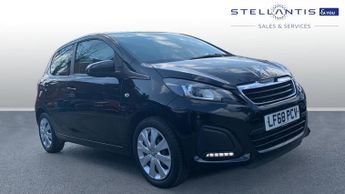 Peugeot 108 1.0 Active Hatchback 5dr Petrol Manual Euro 6 (72 ps)