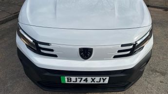 Peugeot Partner 52kWh Asphalt Standard Panel Van 5dr Electric Auto SWB (7.4kW Ch