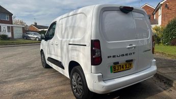 Peugeot Partner 52kWh Asphalt Standard Panel Van 5dr Electric Auto SWB (7.4kW Ch