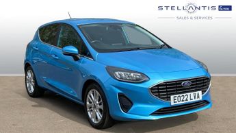 Ford Fiesta 1.0T EcoBoost MHEV Titanium Hatchback 5dr Petrol Hybrid DCT Euro