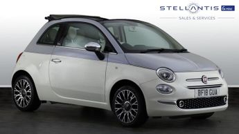 Fiat 500 1.2 Collezione Convertible 2dr Petrol Manual Euro 6 (s/s) (69 bh