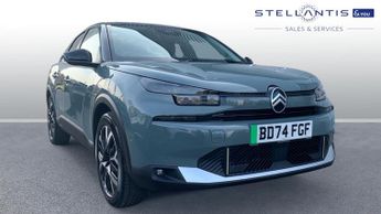 Citroen C4 Extended Range 54kWh MAX Hatchback 5dr Electric Auto (7.4kW Char